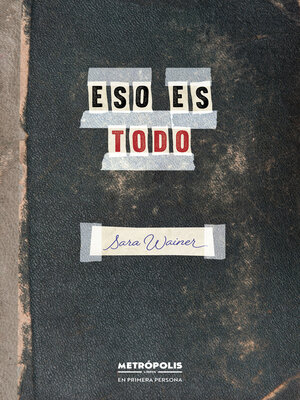 cover image of Eso es todo